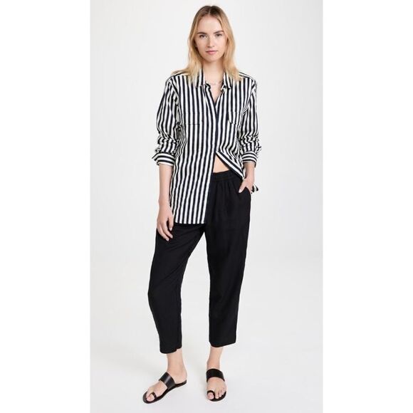 Madewell Linen-Blend Track Trousers NEW - Picture 10 of 10